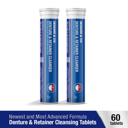 SESSOM & CO DENTURE AND RETAINER CLEANSER