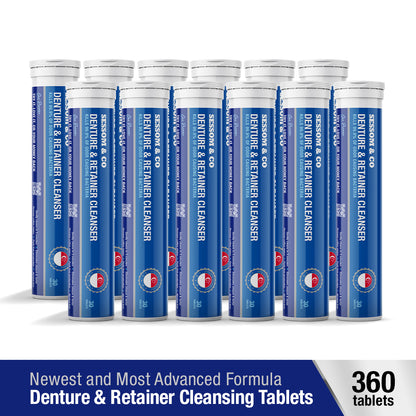 SESSOM & CO DENTURE AND RETAINER CLEANSER